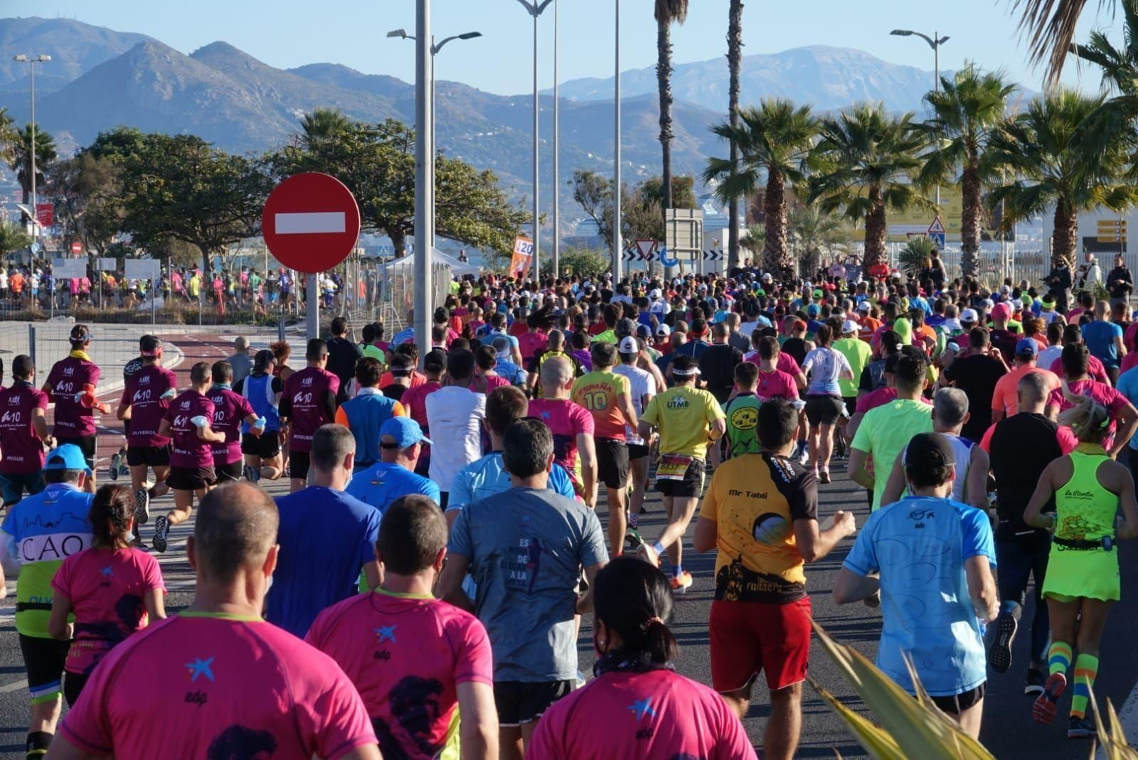 Las fotos de la Media Maratón de Málaga 2021