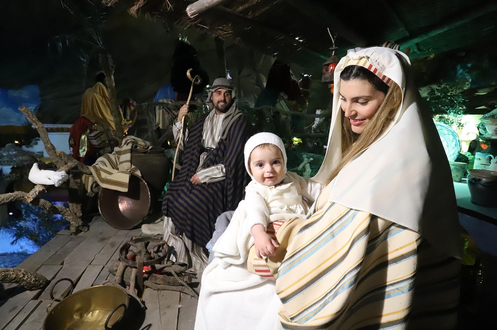 El Belén Viviente de Beas en las últimas Navidades.