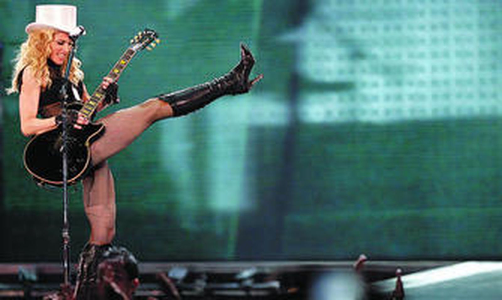 La cantante norteamericana ofreció 58 recitales en su gira 'Sticky and sweet'.