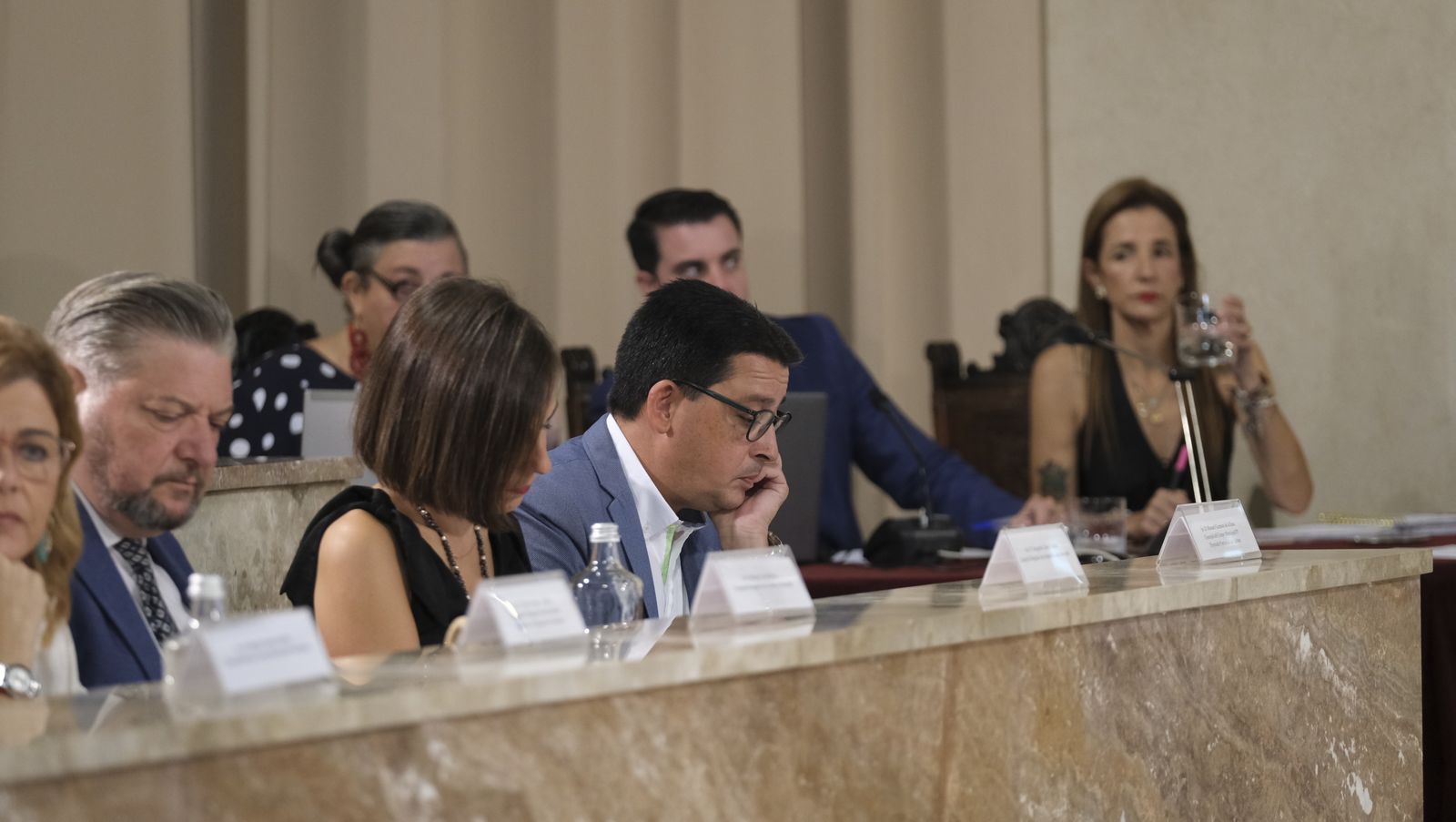 Imágenes del pleno ordinario del Ayuntamiento de Almería