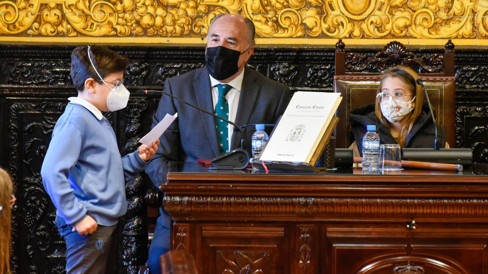 Las fotos del Pleno Infantil del Ayuntamiento de Algeciras