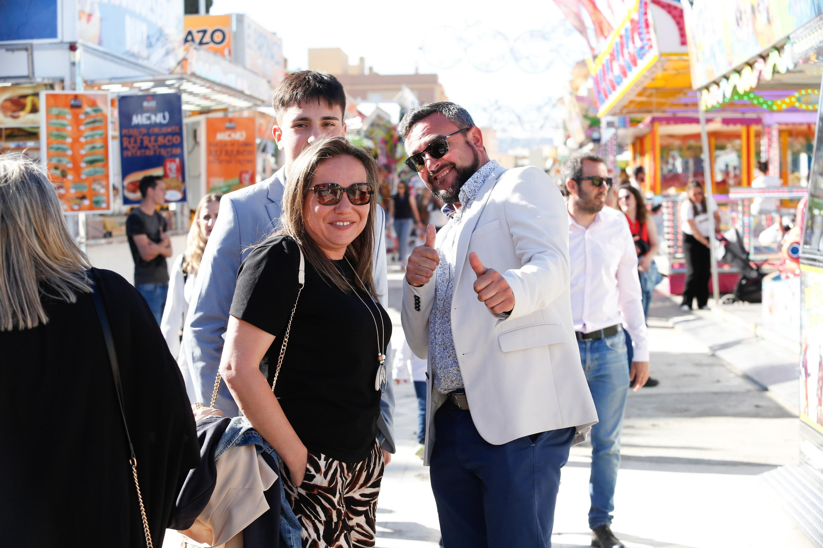 Búscate en las fotos del jueves en la feria de Los Barrios