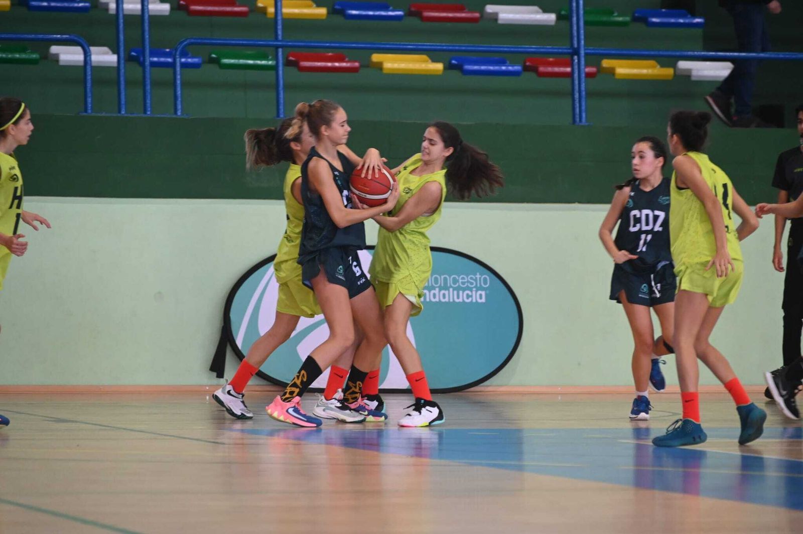 Las fotos de la última jornada del Andaluz infantil femenino de baloncesto de La Línea