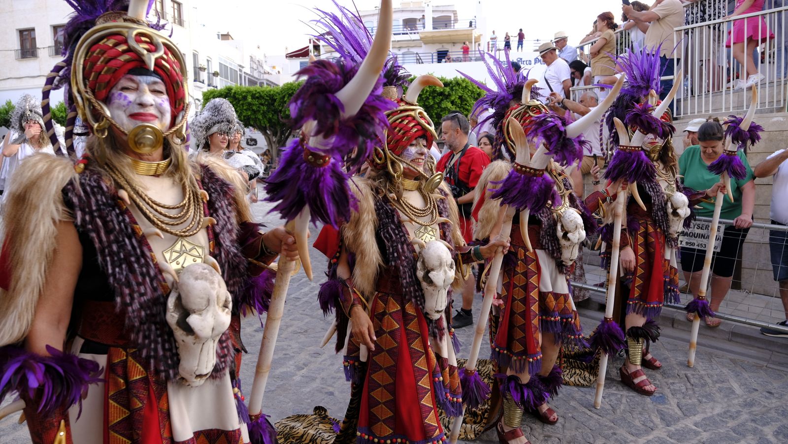 Imágenes del desfile de Moros y Cristianos 2023, en Mojácar