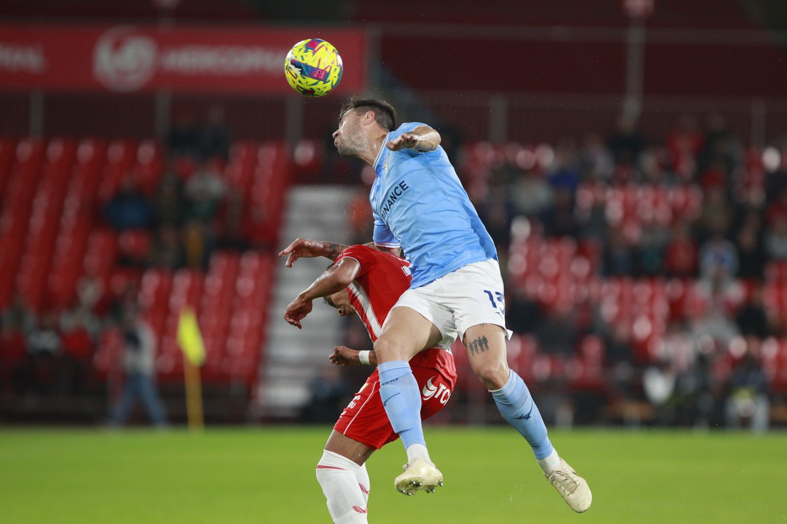 Imágenes del partido de fútbol amistoso U.D. Almería-Lazio