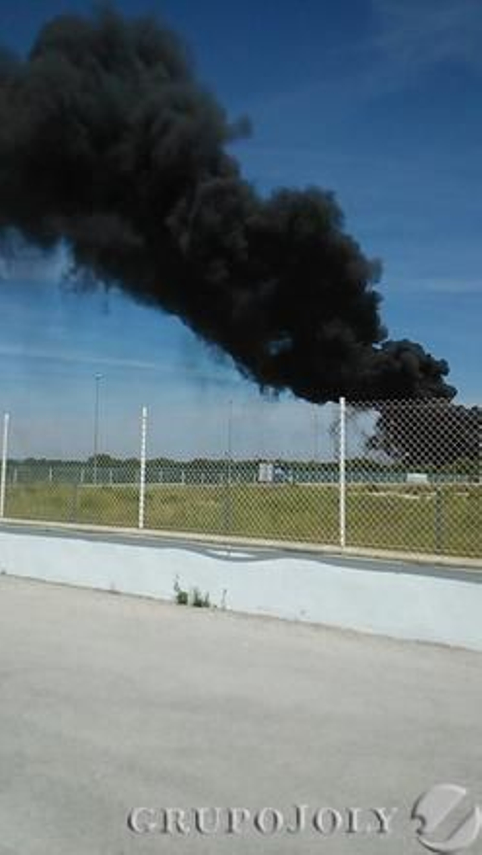 Las imágenes del accidente del A400M