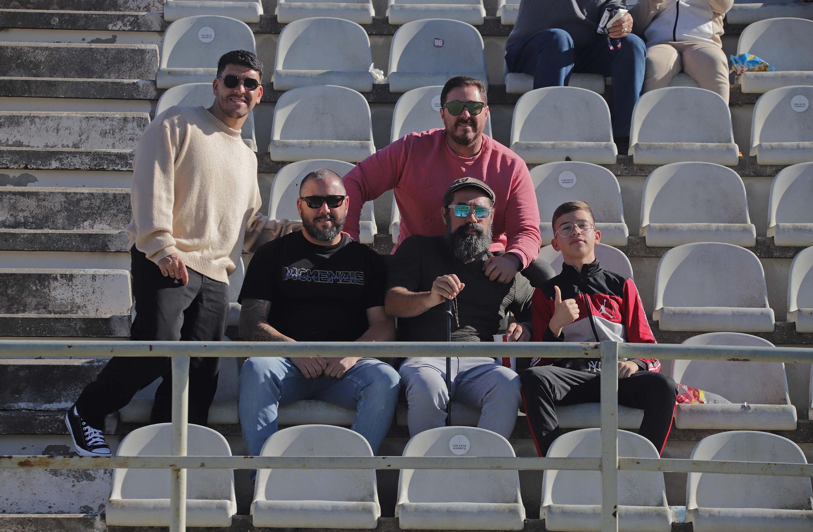 Búscate en el Nuevo Mirador durante el Algeciras - Atlético Madreliño de Primera Federación