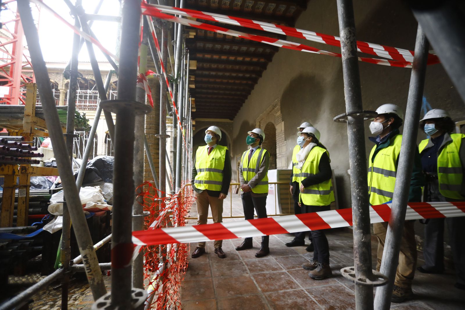 Obras en el Palacio de Congresos de Córdoba.