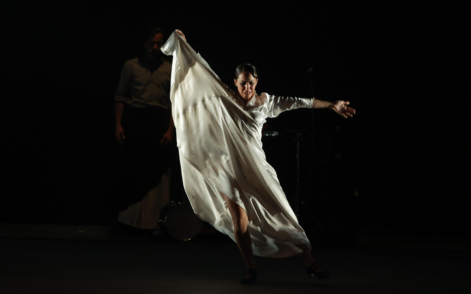 Ana Morales en una de sus actuaciones.