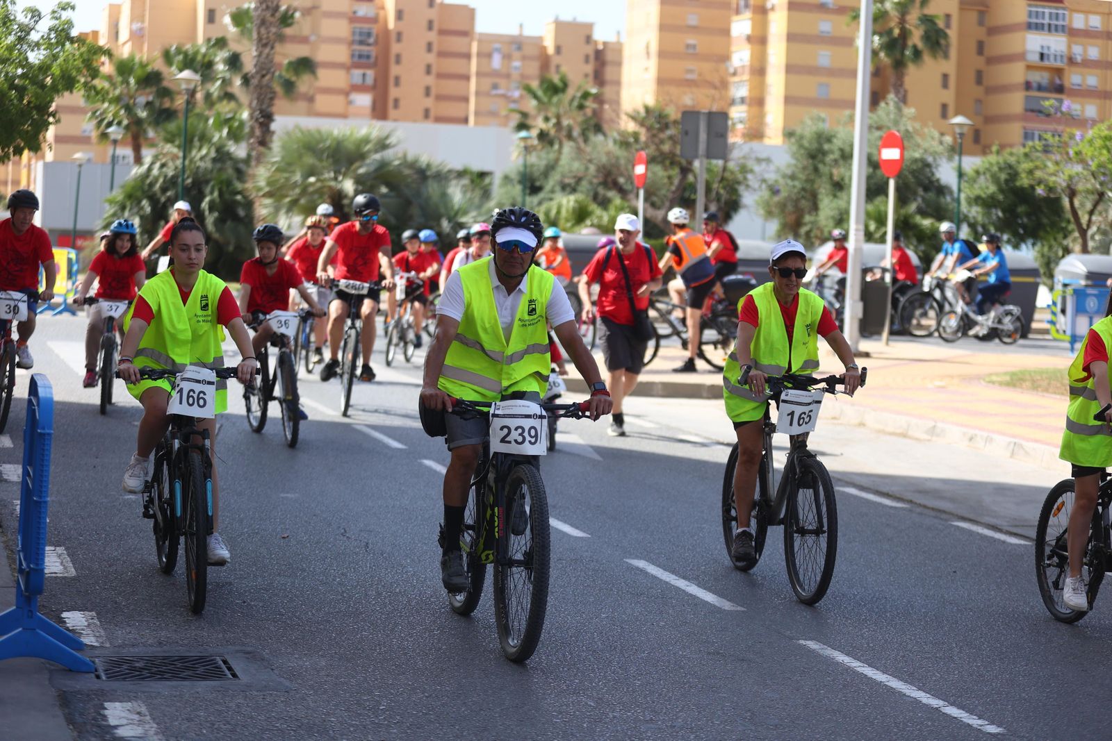 La 'bicicletada' de Cruz de Humilladero, en fotos