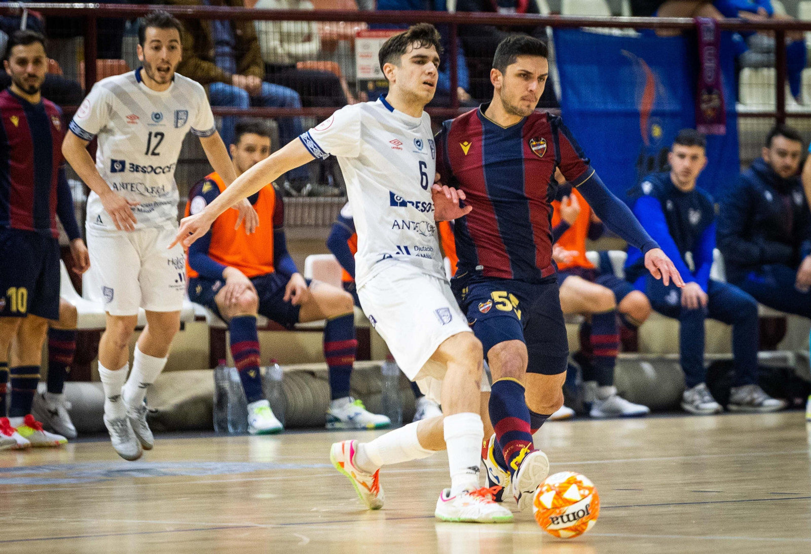 Imagen del partido celebrado en Valencia.