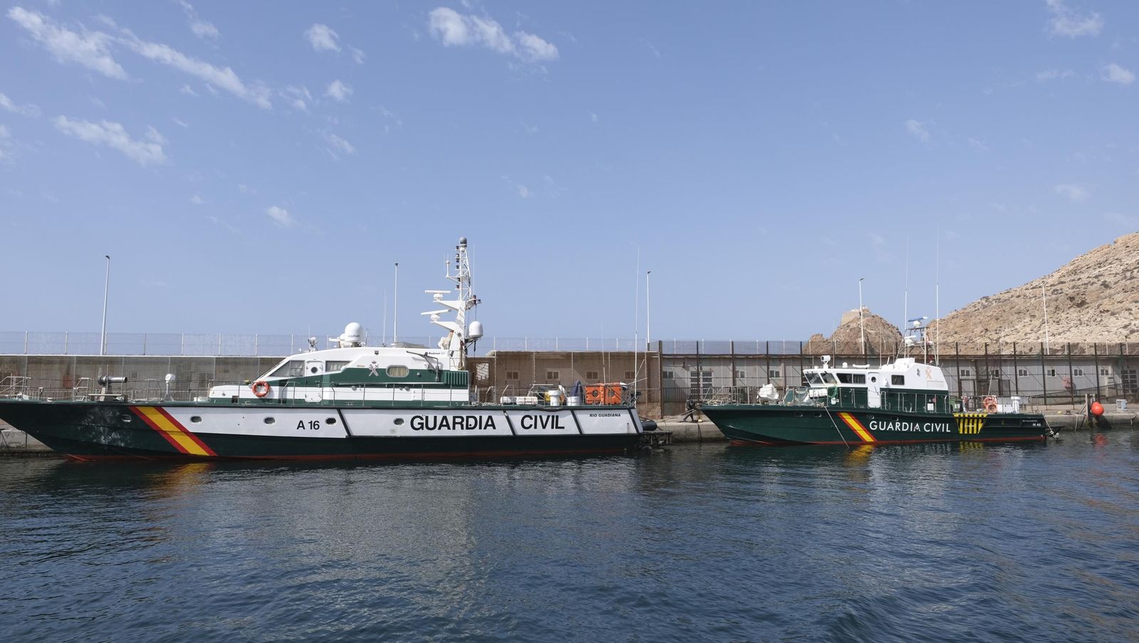 Patrullaje con el Servicio Marítimo de la Guardia Civil, en imágenes