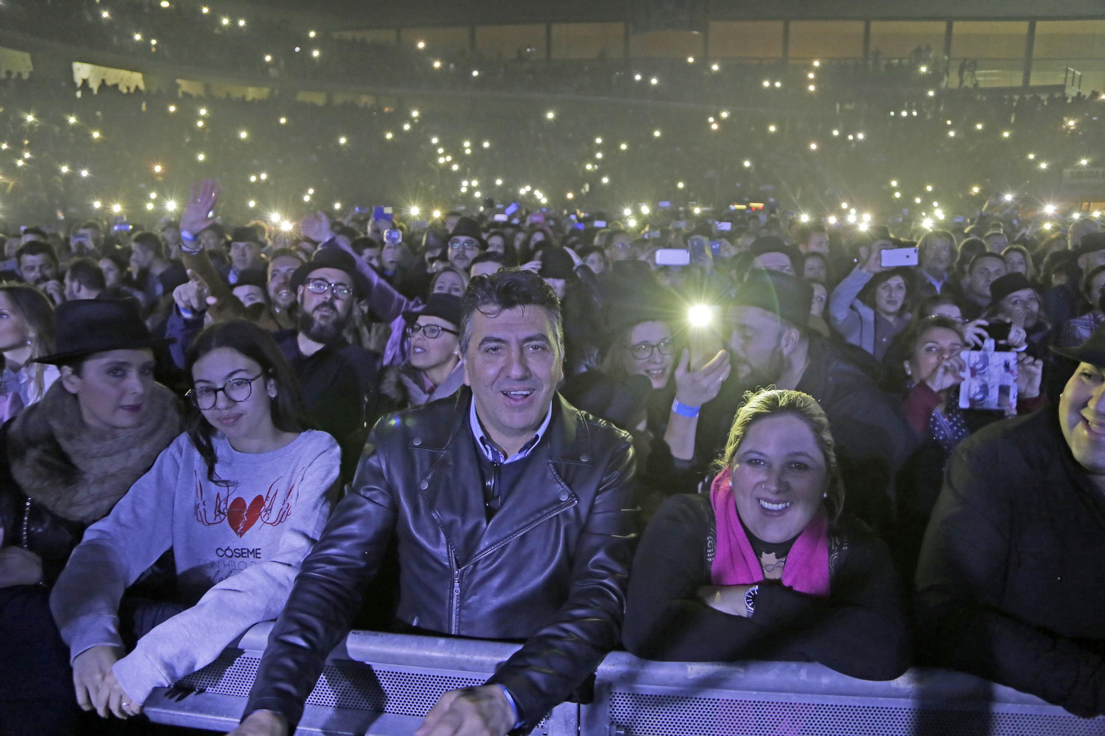 Un público fiel y entregado a El Barrio