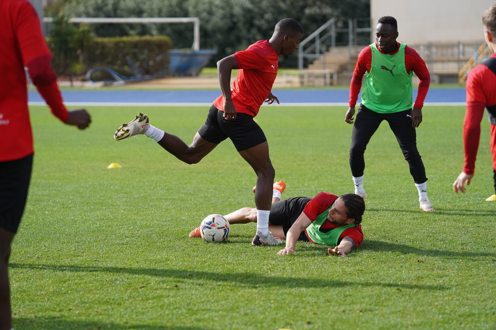Fotogalería del entrenamiento del Almería, viernes 27