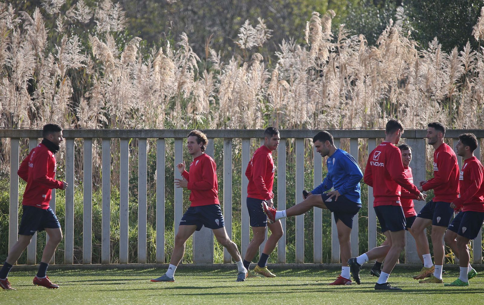 Fotos del entrenamiento del Algeciras CF previo al partido contra el Talavera