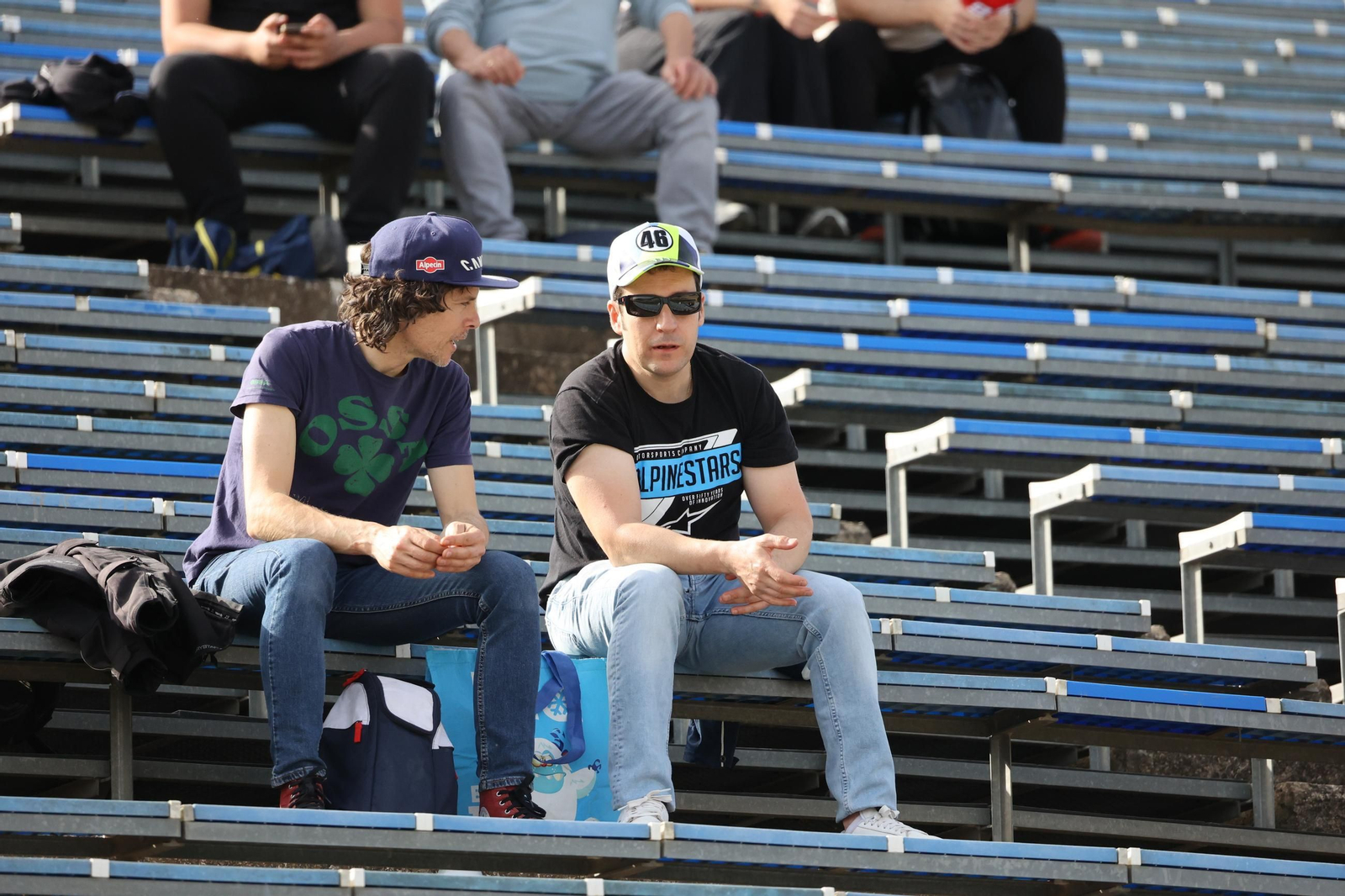 Ambiente del viernes en las gradas del Circuito de Jerez - Ángel Nieto