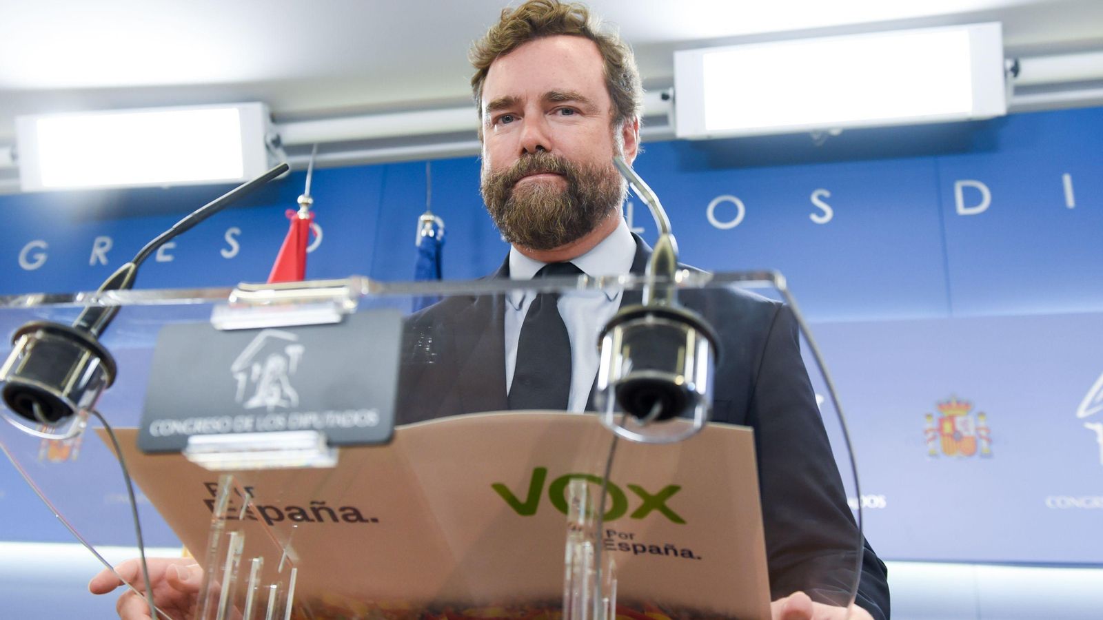 Iván Espinosa de los Monteros, este martes en rueda de prensa