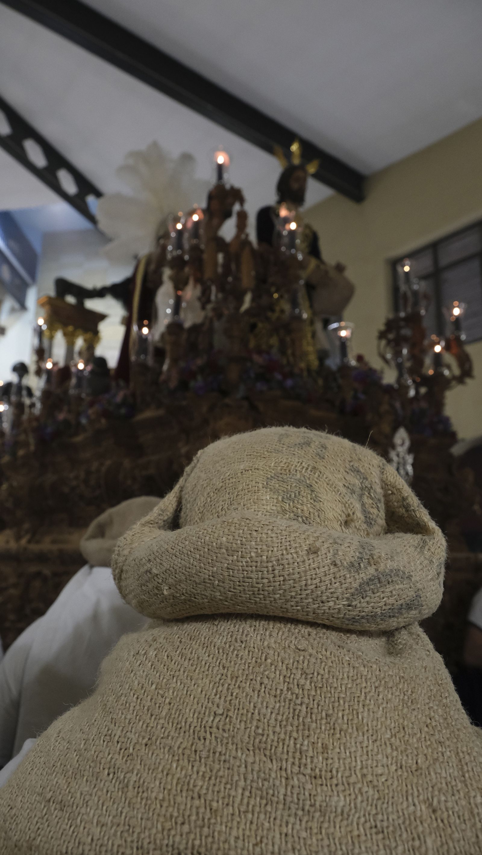 Procesión de Macarena en Almería, en imágenes.