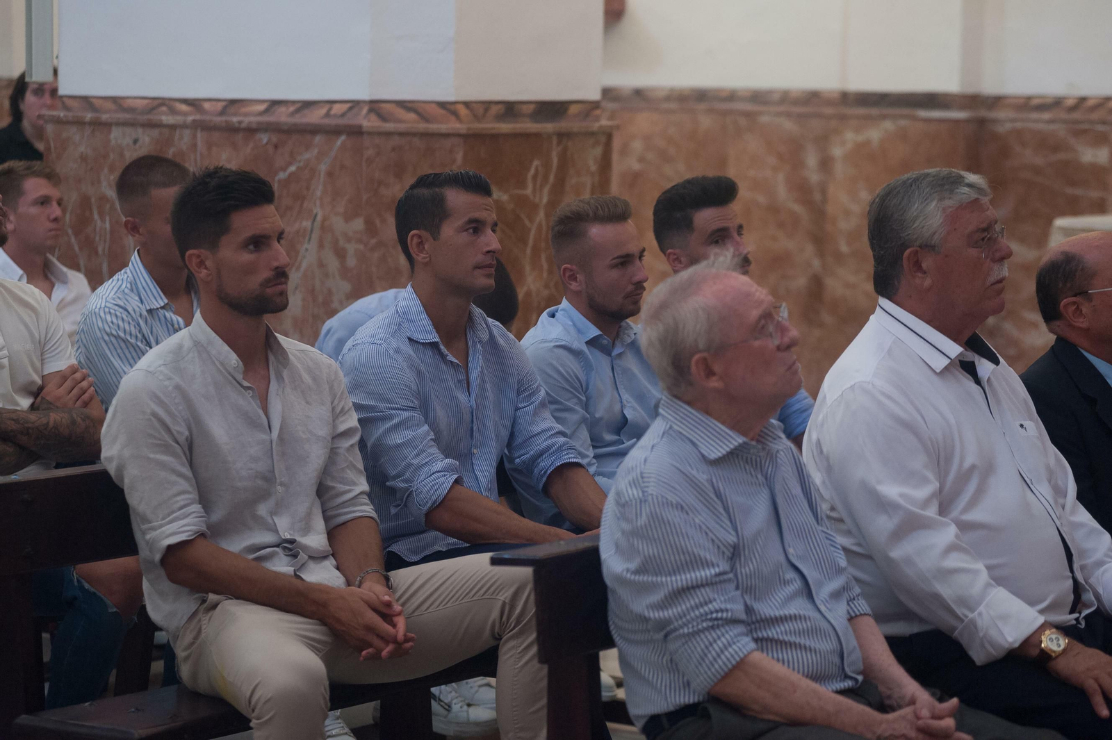 Las fotos del Málaga CF en la Divina Pastora