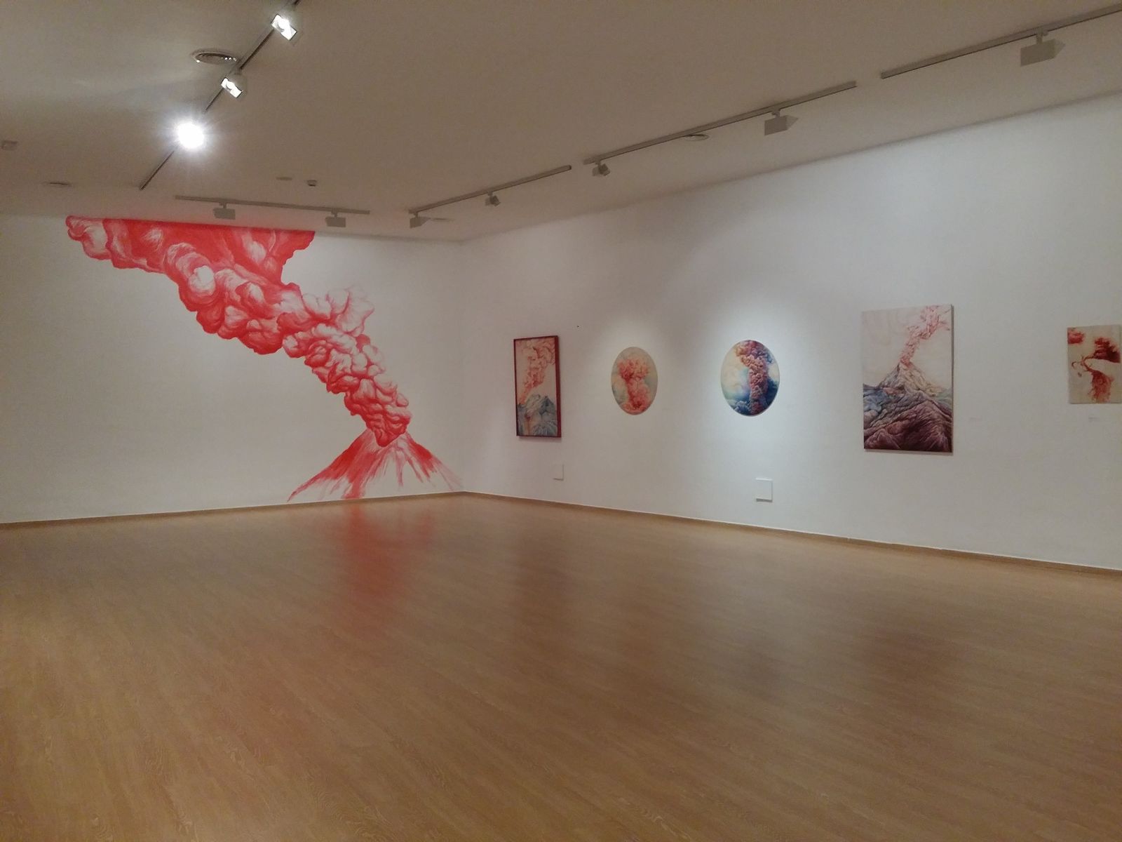 Imagen de archivo de una exposición en la Sala Ático del Palacio de los Condes de Gabia de Granada