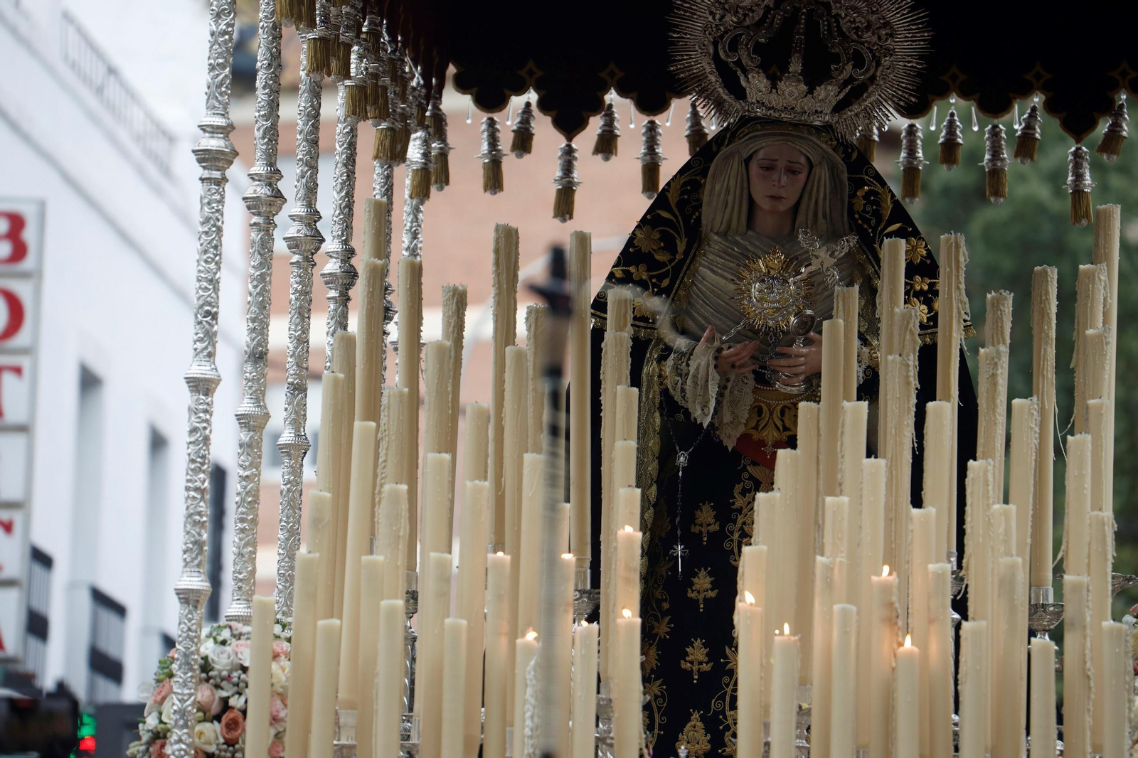 Las imágenes de la hermandad del Perdón  el Miércoles Santo en Córdoba