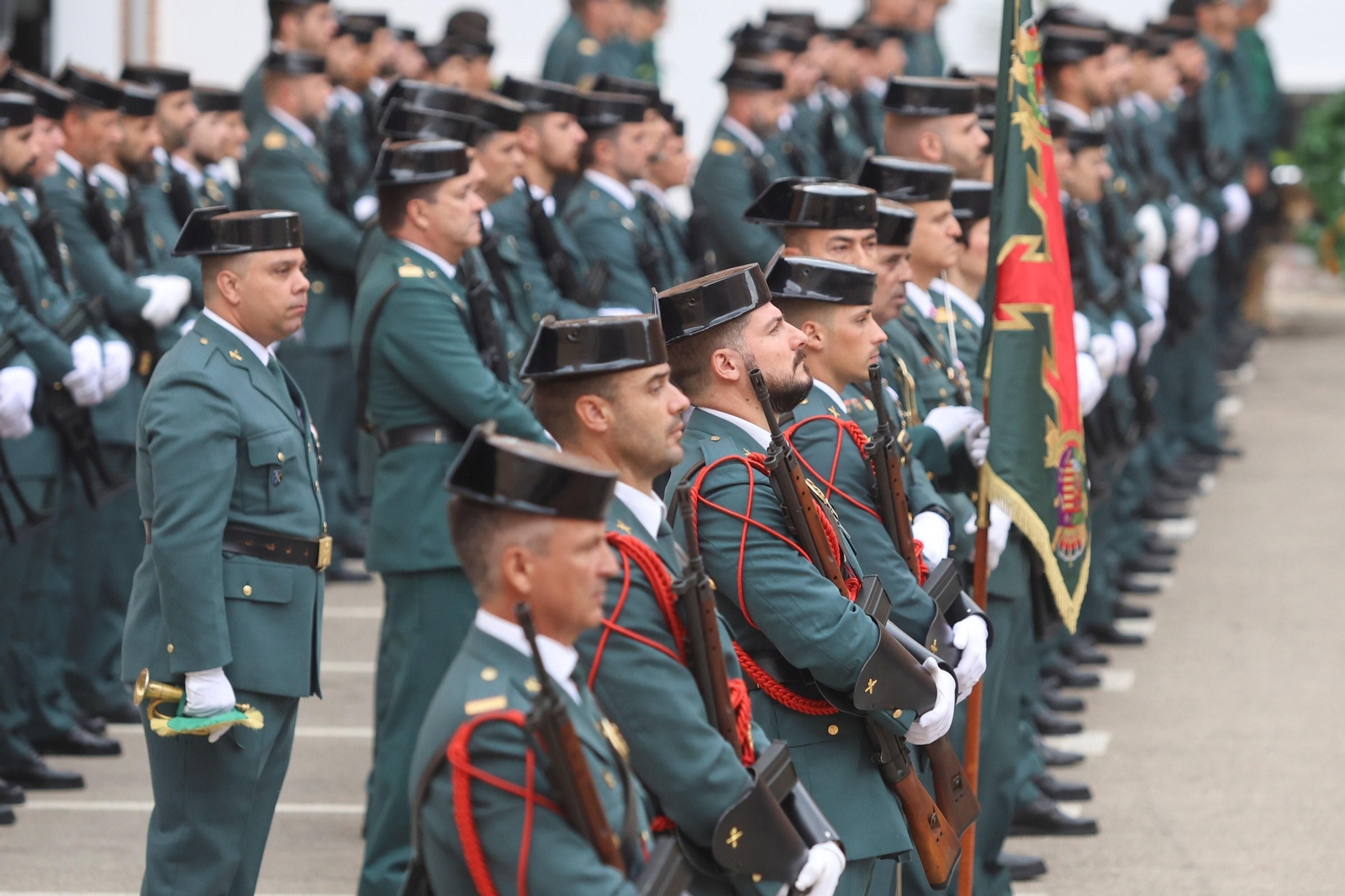 La Guardia Civil de Málaga homenajea a los agentes retirados en su 179 aniversario
