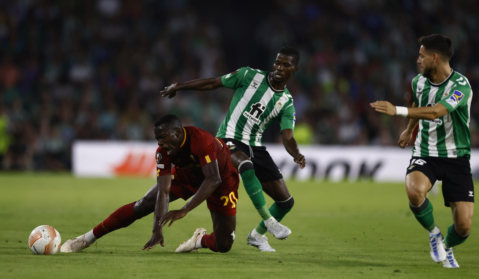 Las imágenes del Betis-Roma