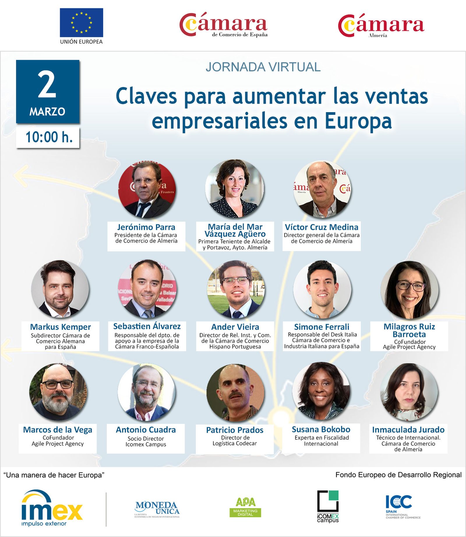 Ponentes de la jornada.