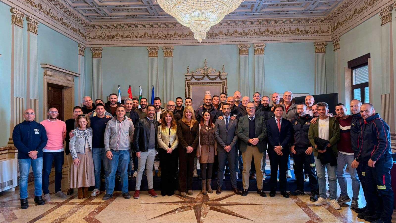 El acto de toma de posesión de Manuel Romero.