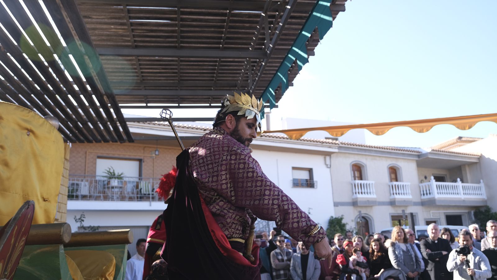 Imágenes del Auto Sacramental de los Reyes Magos de Los Gallardos