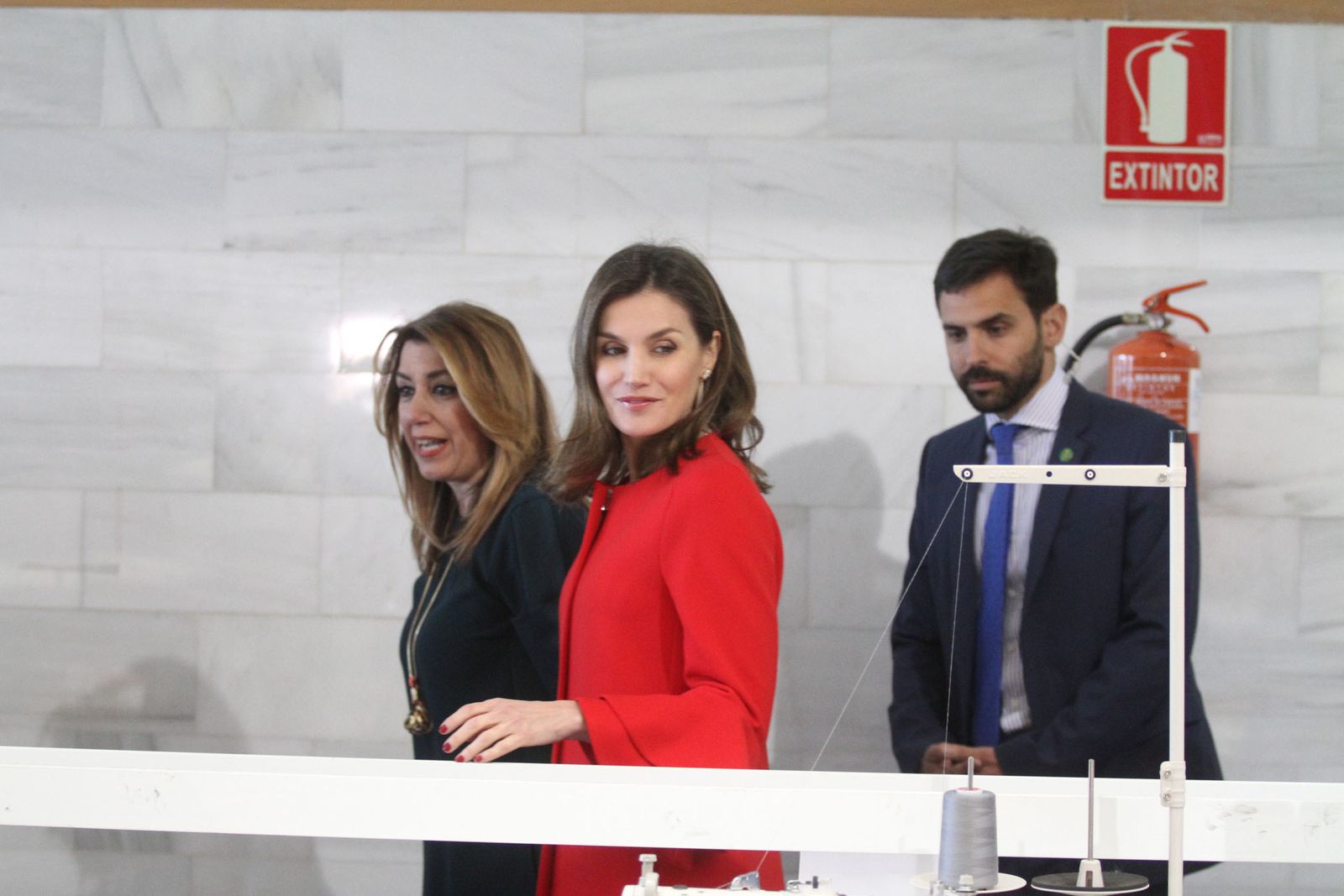 Imágenes de la visita de la reina Letizia a Huelva