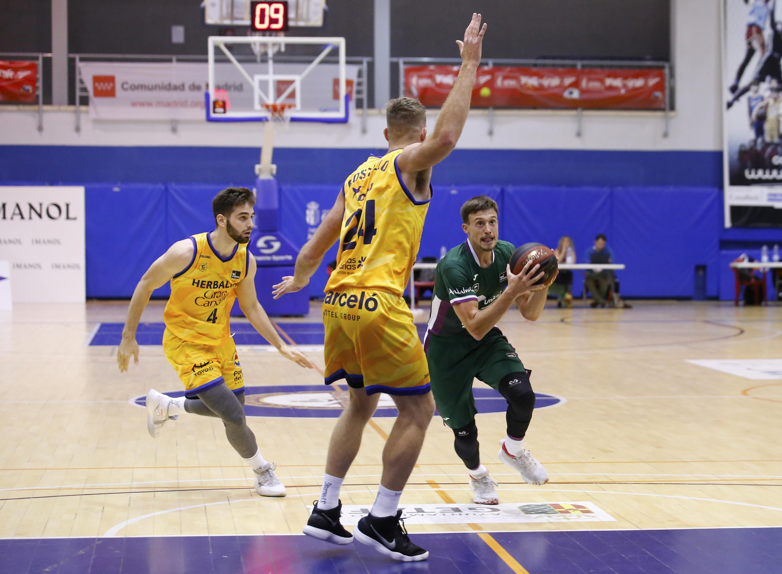 Aleksa Avramovic, en una acción del choque.