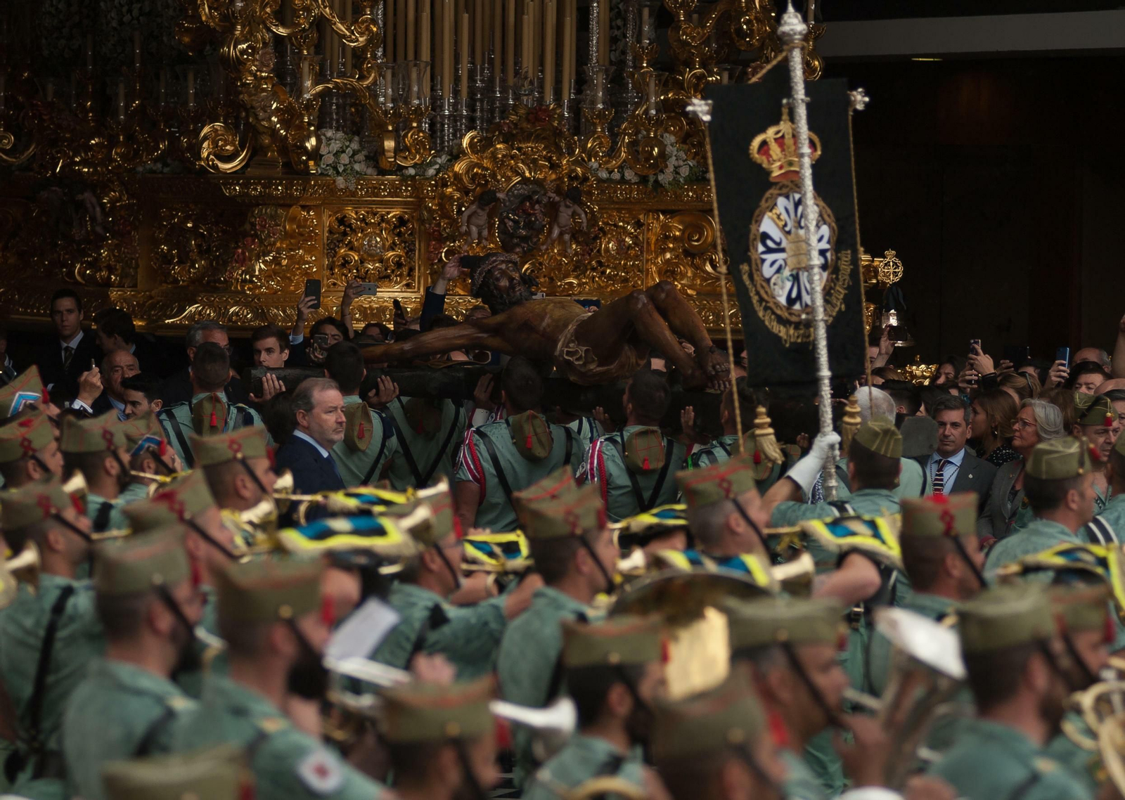 Las fotos del desembarco de la Legión en Málaga
