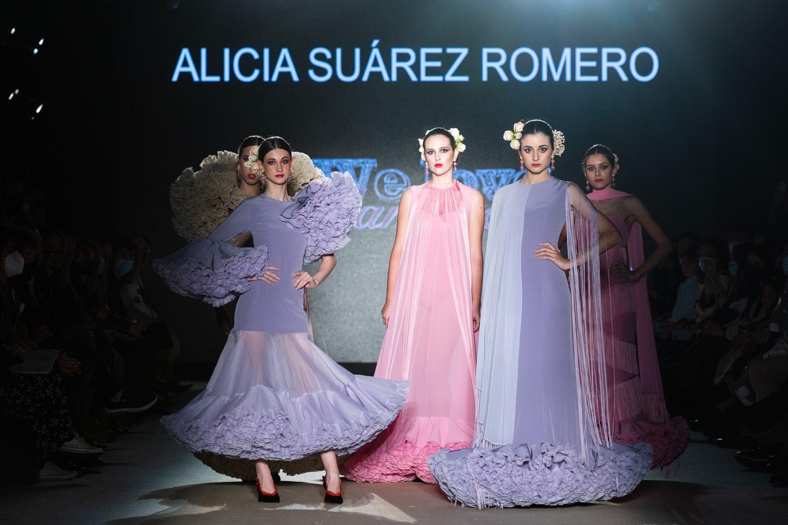 Diseños de Alicia Suárez, ganadora del Certamen de Diseñadores Noveles de We Love Flamenco 2022.