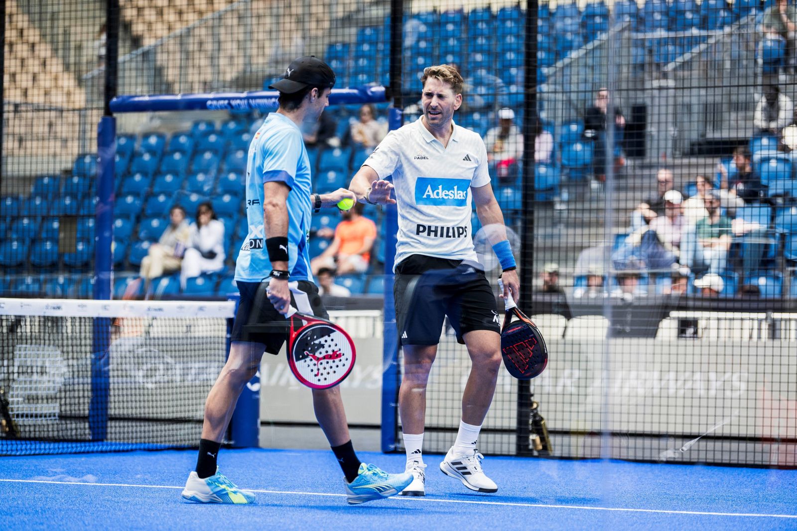 Las fotos de la primera jornada del pádel en el Estadio de la Cartuja