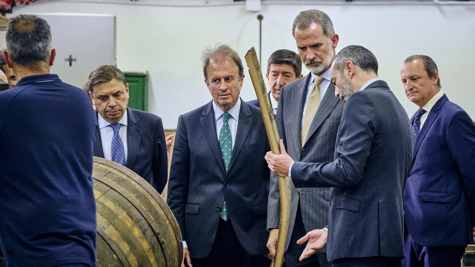 Visita del Rey Felipe VI a El Puerto por el 250º aniversario de Osborne