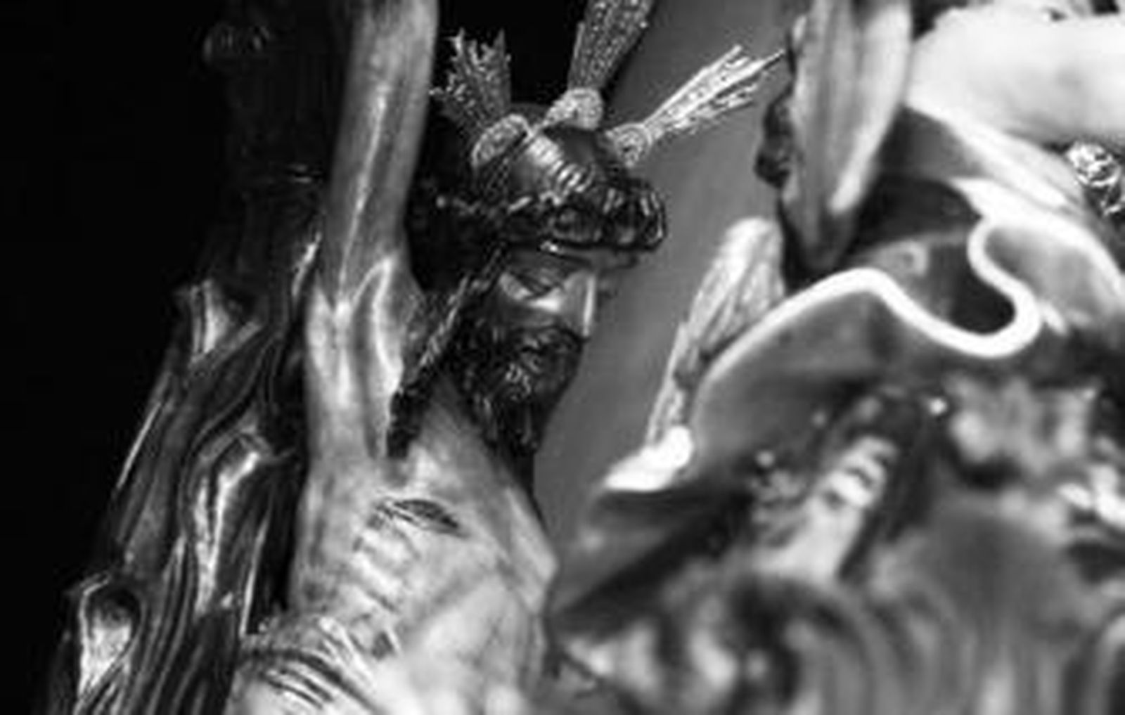 Perspectiva del escorzo del Cristo de la Vera-Cruz.