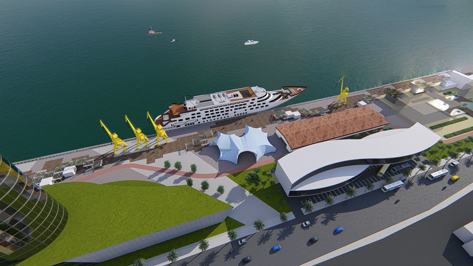 Diseño de una de las posibles soluciones (aún debe resolverse el proceso de licitación para conocer el proyecto definitivo).