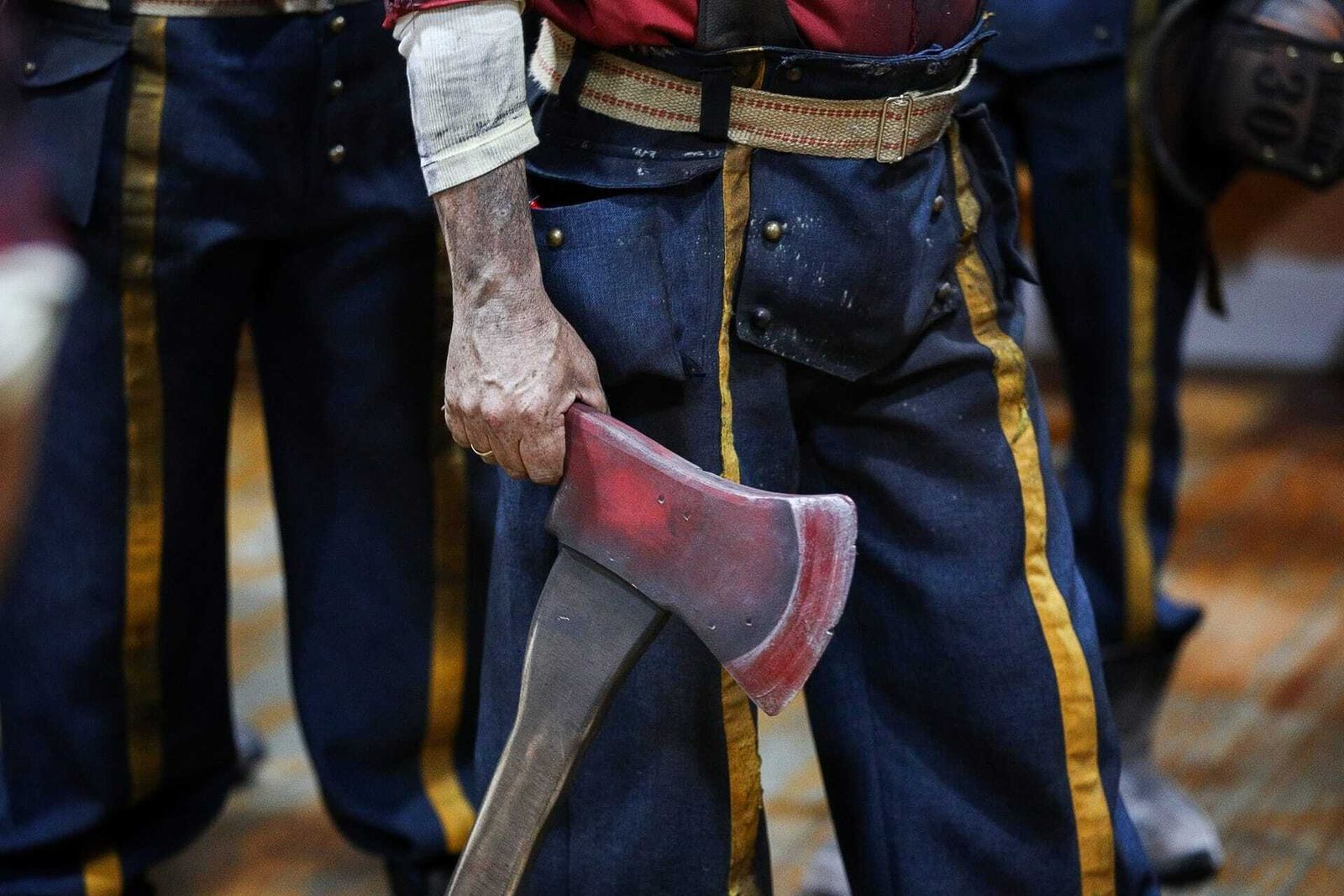 El ambiente en camerinos