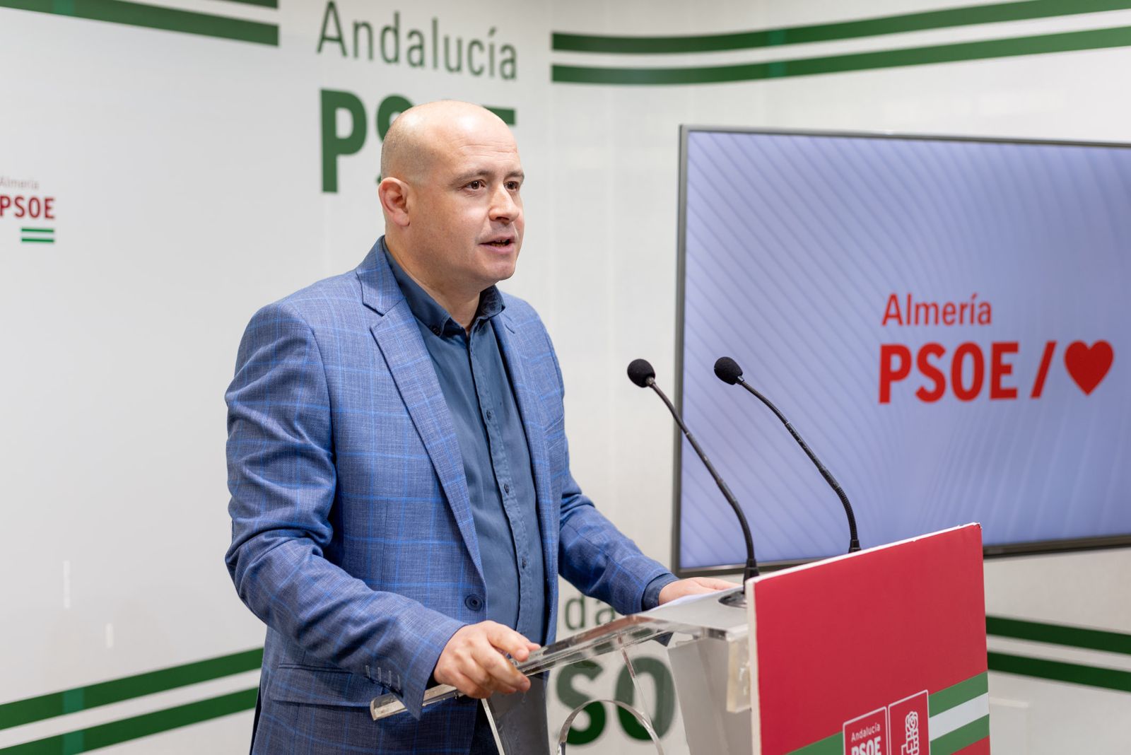 Antonio Martínez, senador del PSOE de Almería