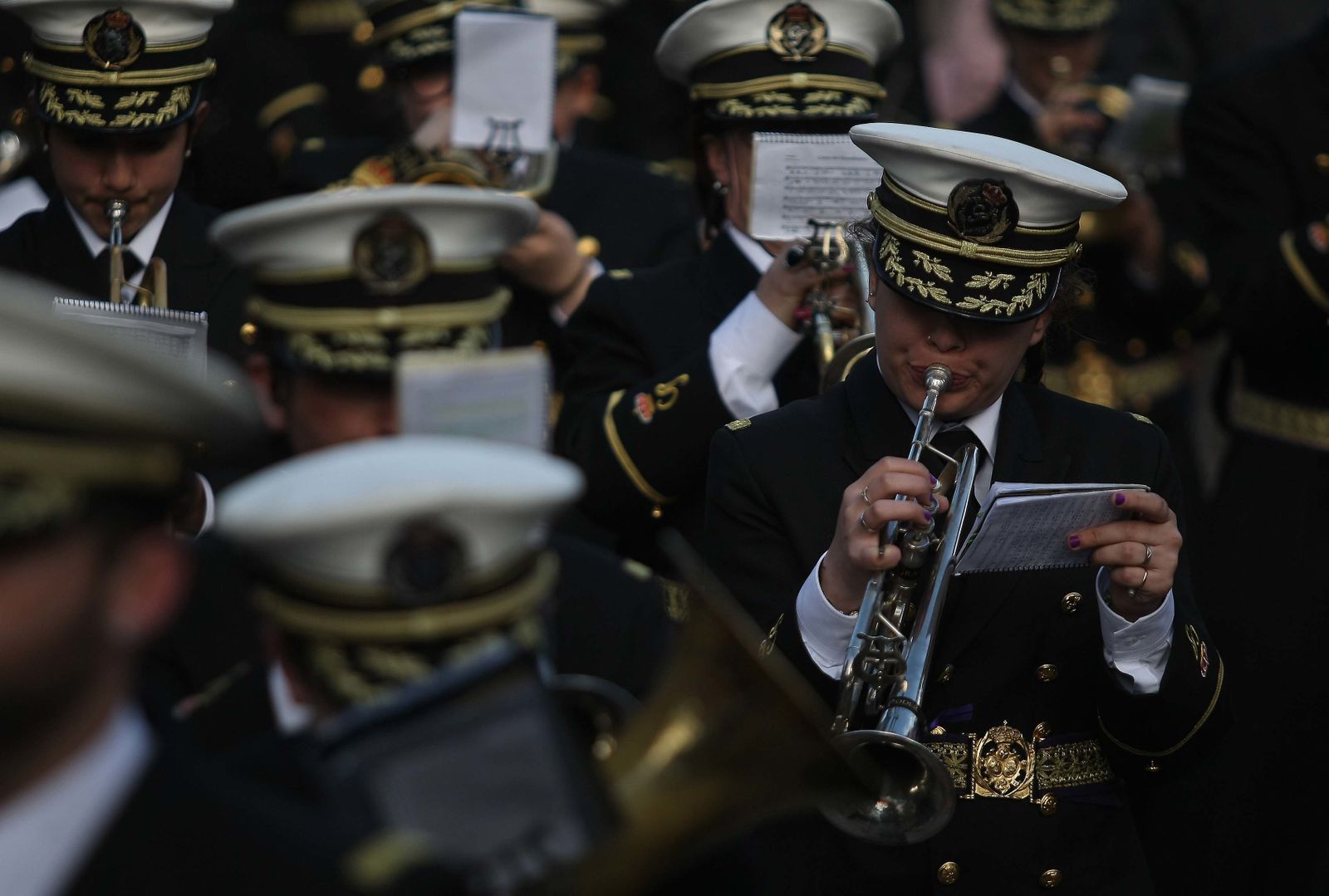 Las imágenes de las Tres Caídas en Algeciras