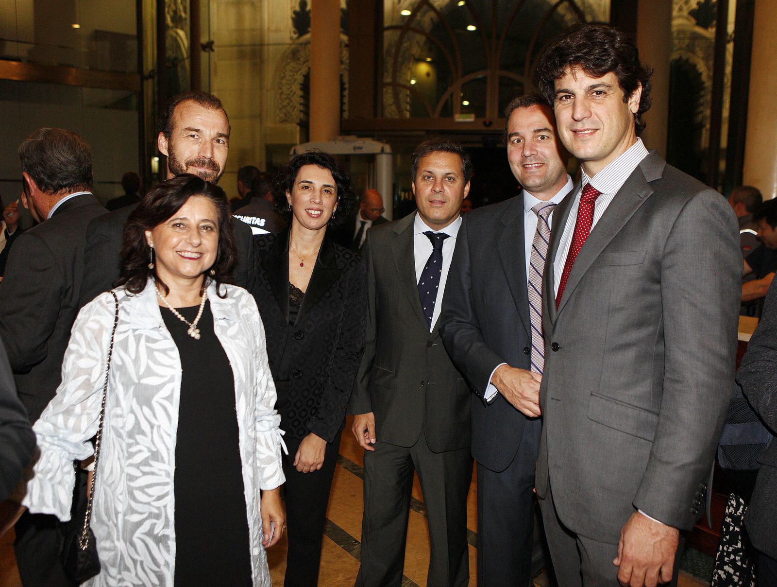Conchita Rico, Emilio Martínez, Cristina Montes, José Rodríguez, Jesús Jiménez y Jaime Álvarez.