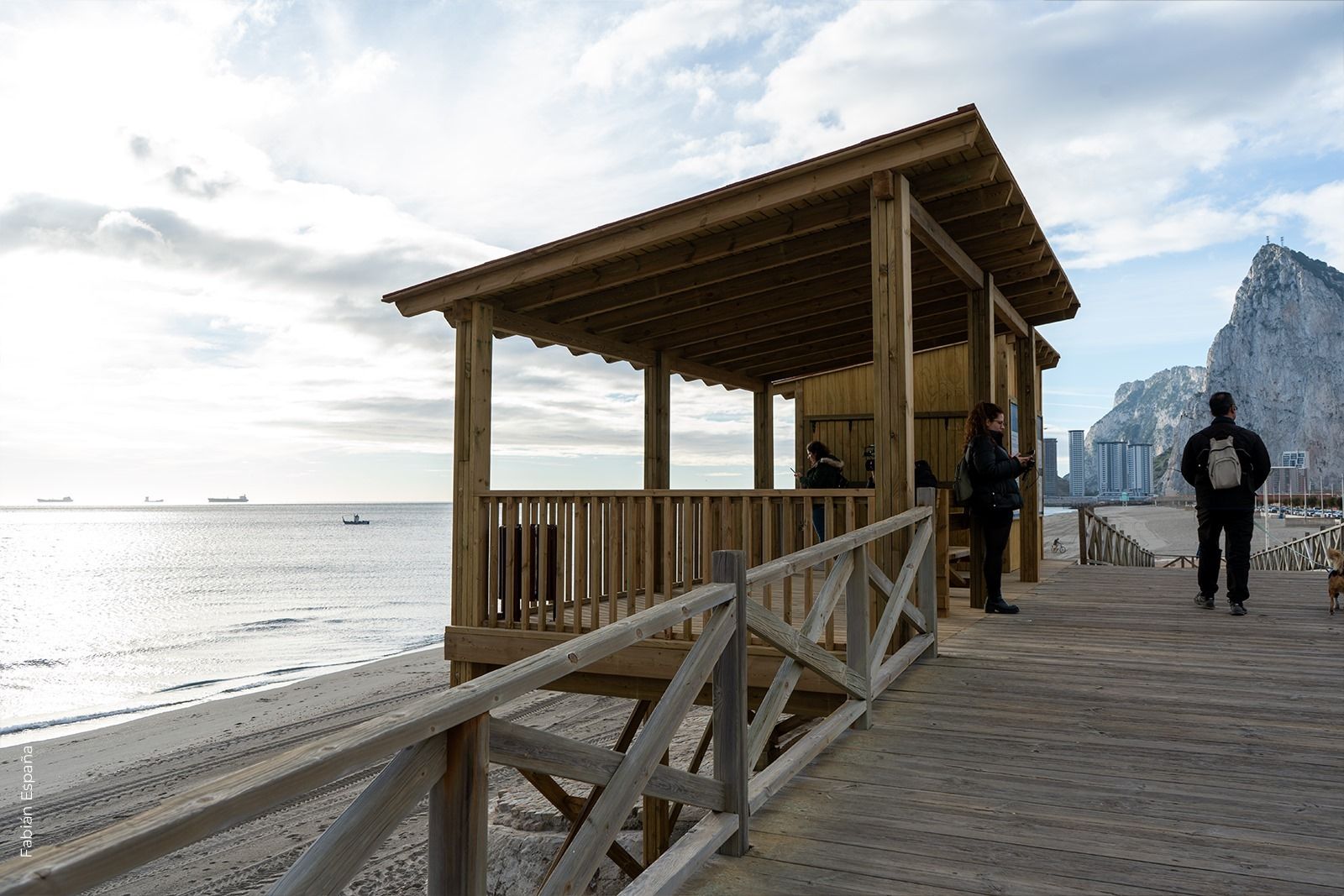 El nuevo punto de avistamiento de cetáceos de La Línea.