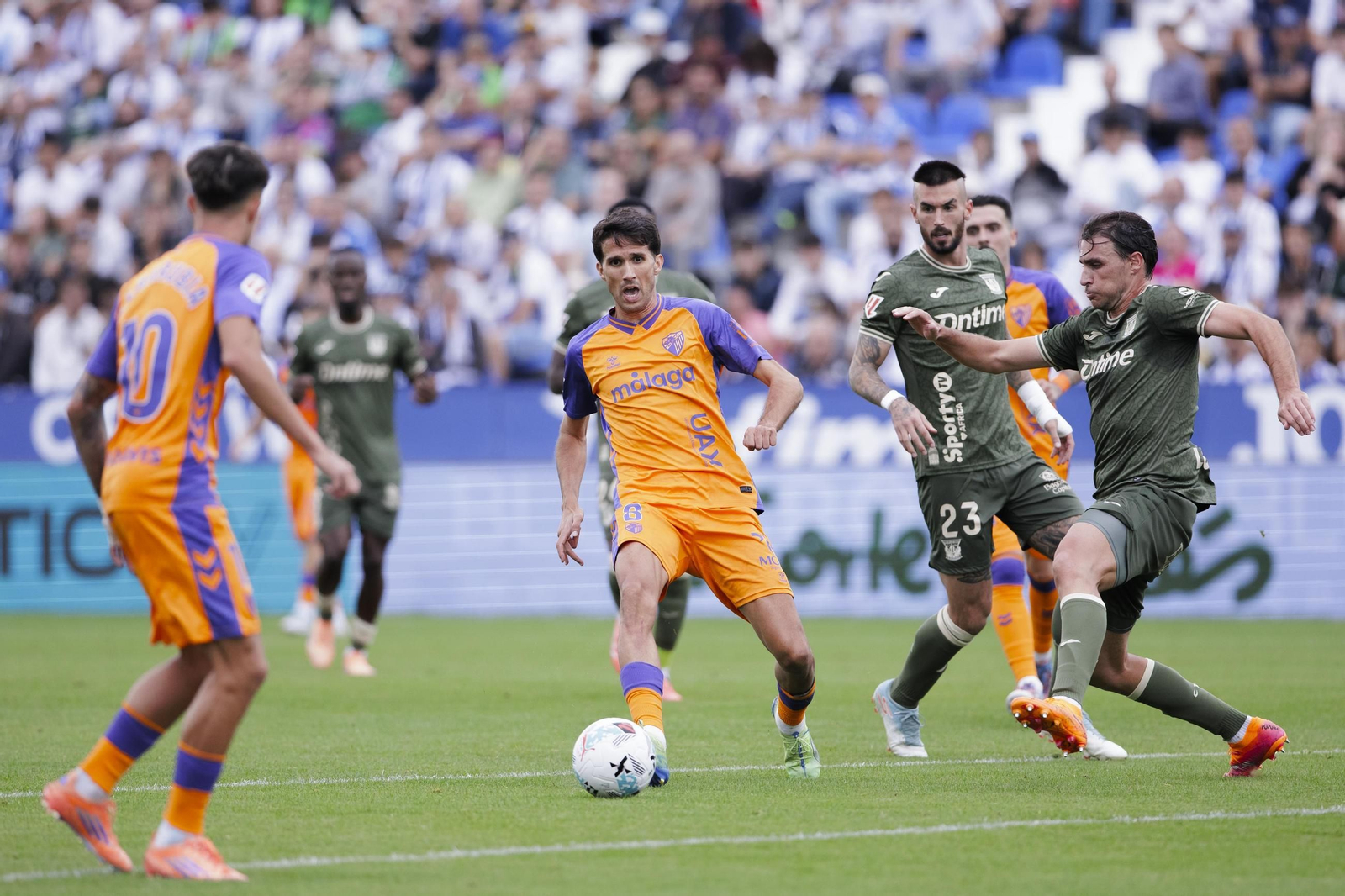Juanpe, en el Leganés-Málaga CF