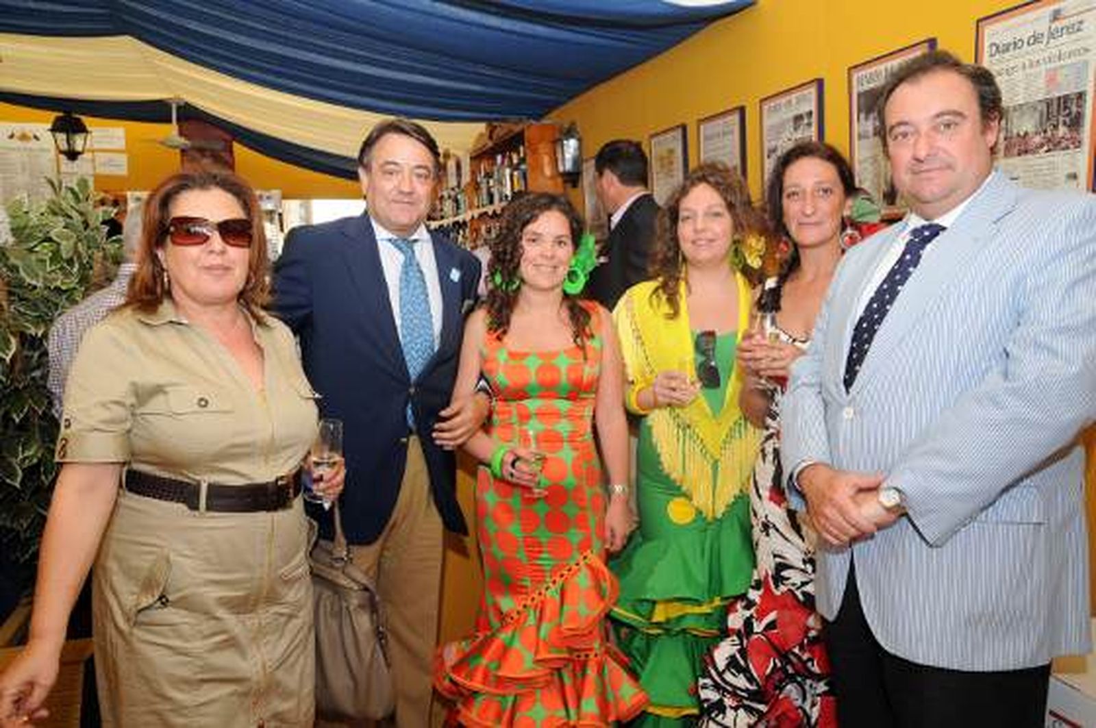 Blanca Alcántara, José María García, Marina Fernández, Mercedes Márquez, Palmira Guarnizo y Tomás Valiente.

Foto: Manuel Aranda