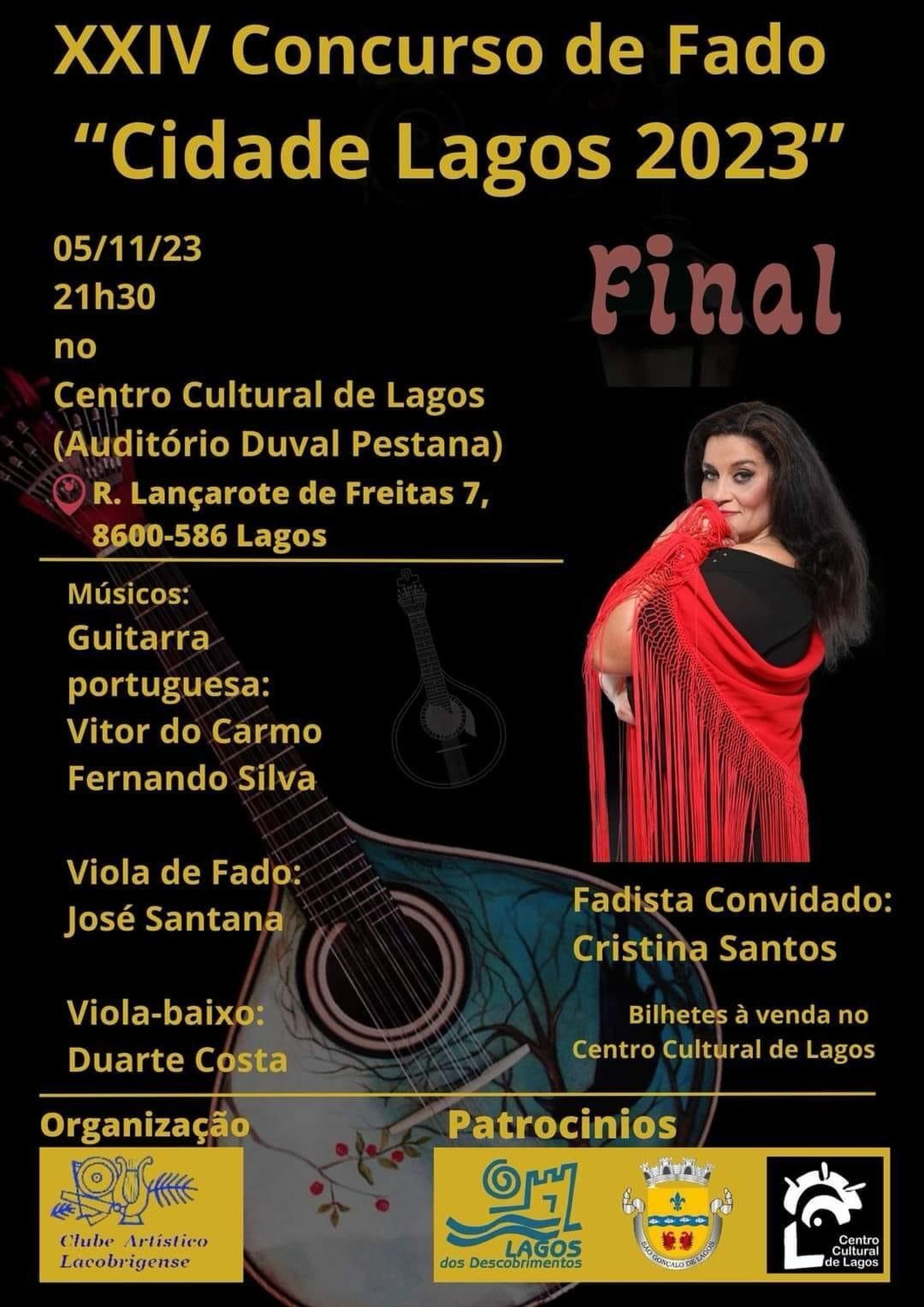 El cartel anunciador de la final de esta noche.