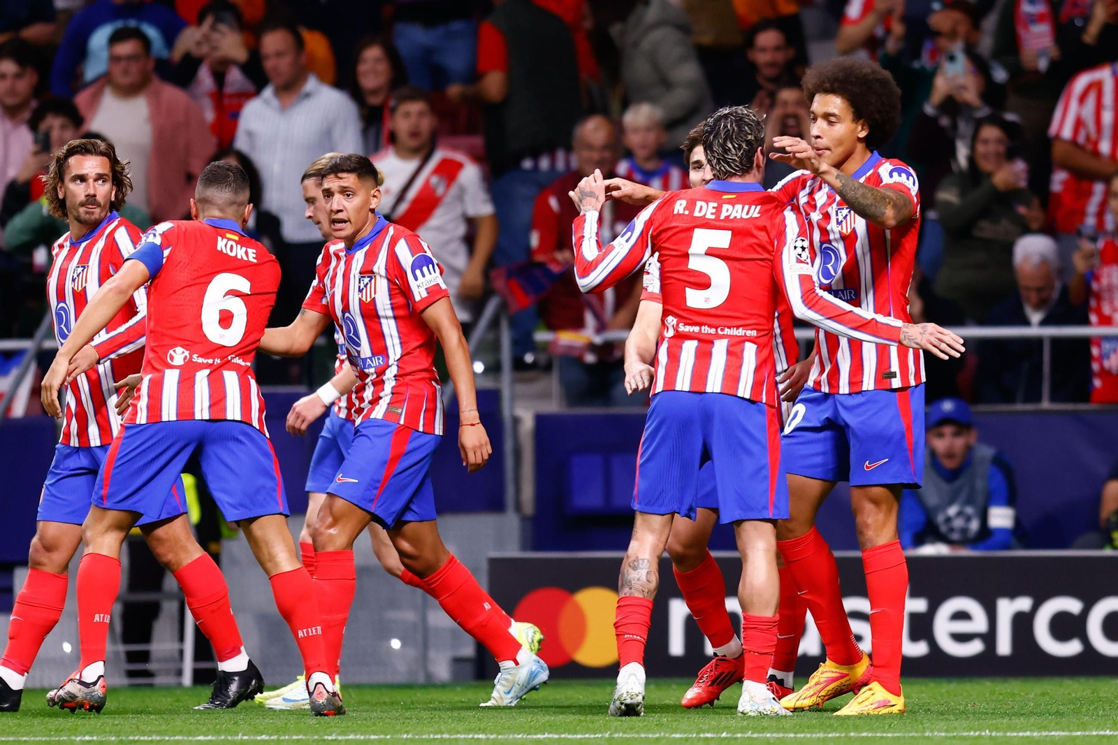 Las mejores imágenes del Atlético de Madrid en su duelo contra el Lille