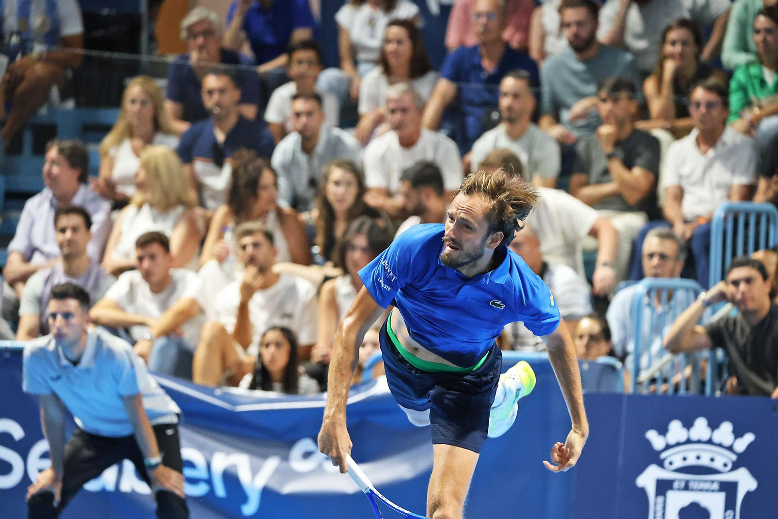 Imágenes de la final masculina de la Copa del Rey de tenis entre Daniil Medvedev y Alejandro Davidovich