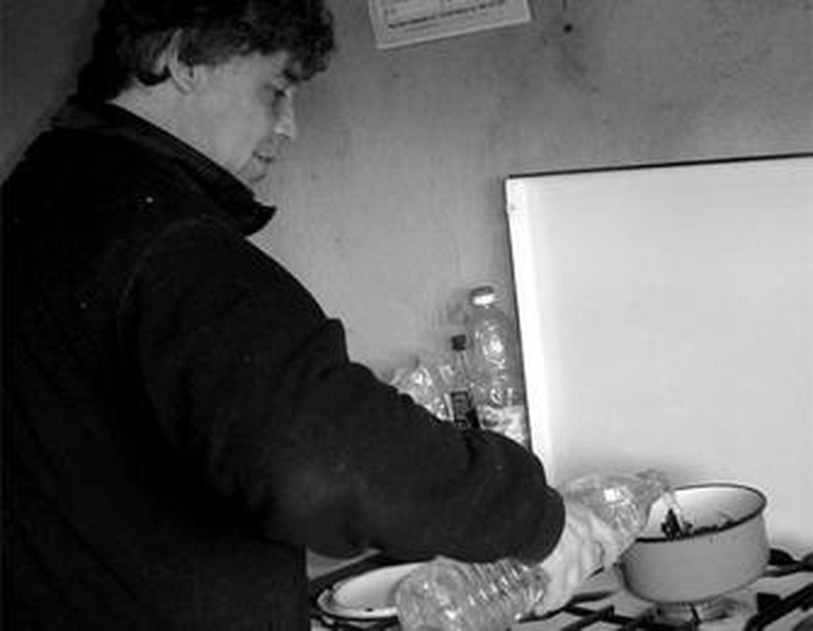 Alex Pérez es chileno, vive de la música y desde hace seis años es uno de los habitantes de El Calabacino.