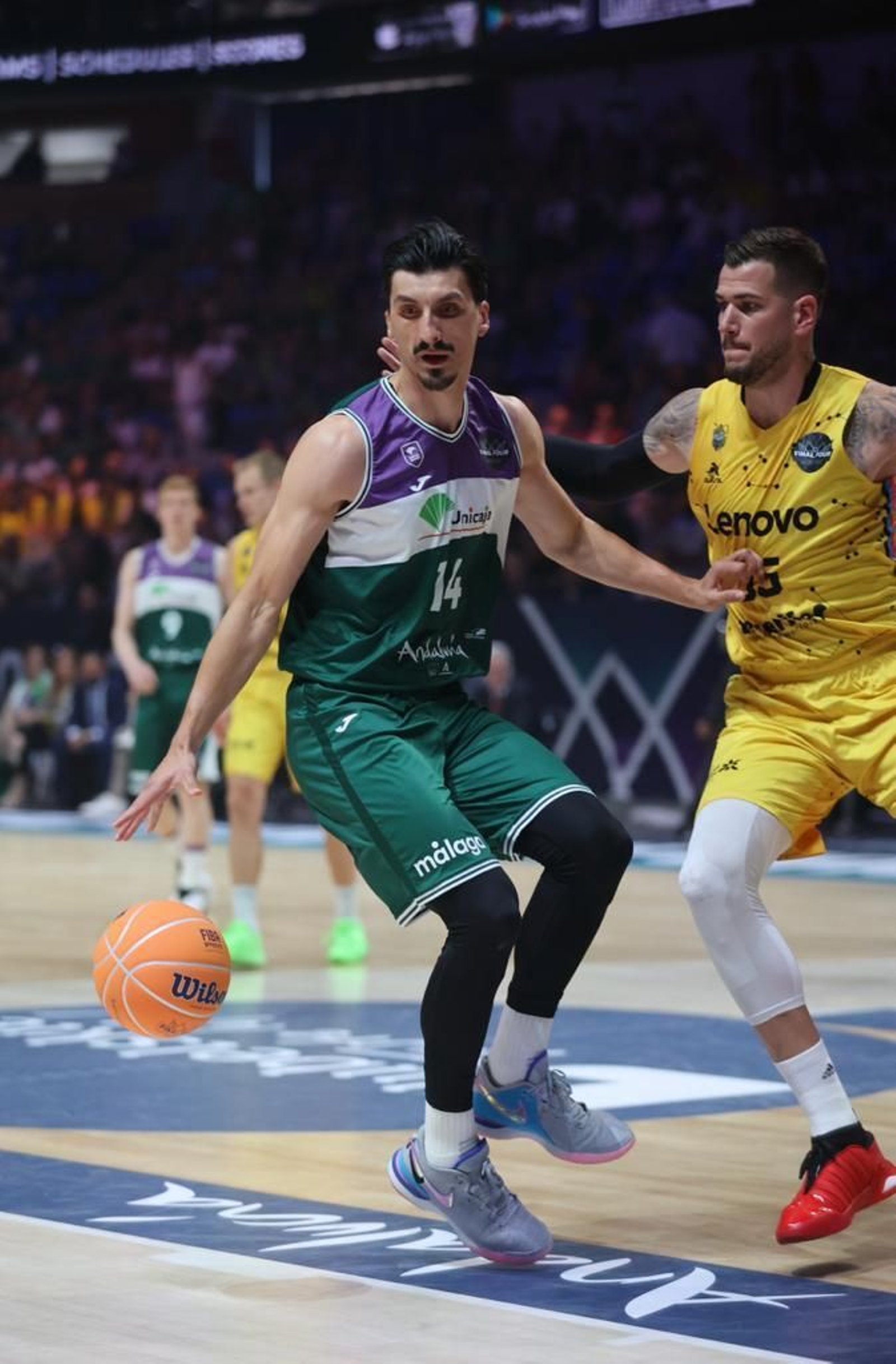 El Unicaja - Lenovo Tenerife, en fotos